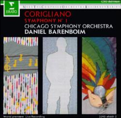 Corigliano/Barneboim/CSO - Symphony No. 1; levynkansi