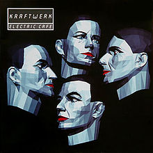 Kraftwerk - Electric Cafe; levynkansi
